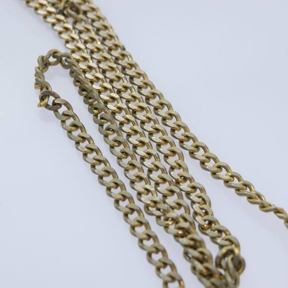 DIOR Chain Shoulder Bag Leather Brown - Picture 8 of 12